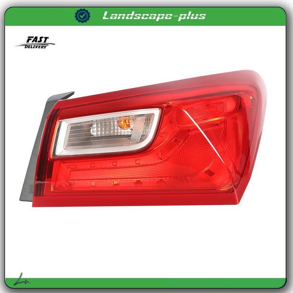 Rear Back Lamp Passenger Side Tail Light Assembly For 2016-2020 Chevy Malibu