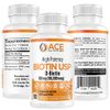ACE NUTRITION High Potency Biotin USP (D-Biotin) 100mg (100,000mcg) (3)