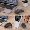 TECKNET Foldable Wireless Mouse, 2000DPI Portable Mini Computer Mice with USB Receiver, Cordless PC Mouse 6 Buttons, Compatible with Laptop, PC, Notebook, Desktop Office Home Work