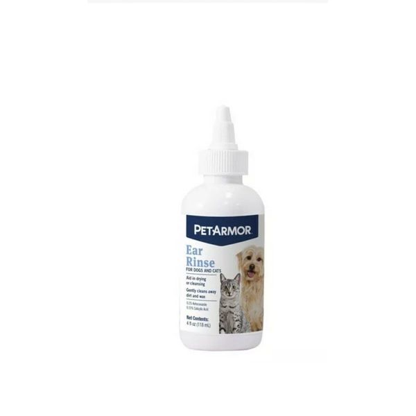 Pet-Armor Ear Rinse For Dogs & Cats 4 oz Bottle