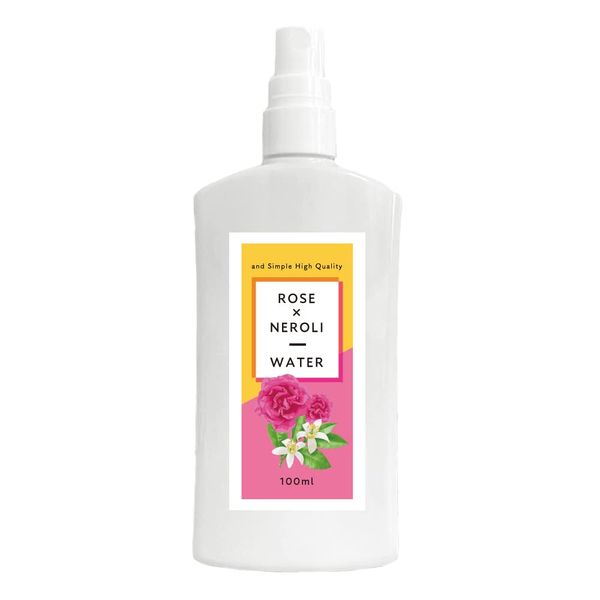 ANDSH Rose & Neroli Water 3.4 fl oz (100 ml) / Floral Water Aromatic Distilled Water