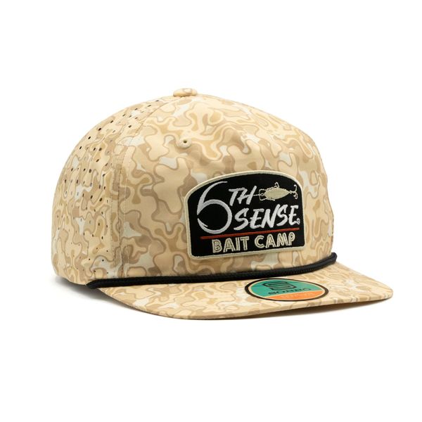 6th Sense - Premium Snapback - The Marina - Bait CampWillis Khaki