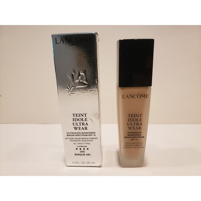 Lancome ~ Teint Idole Ultrawear Foundation ~SPF 15~ 300 Bisque (W) ~ NIB - 9/23