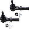 Front Inner Outer Tierod Idler 3-Groove Pitman Arm Kit for Chevy Silverado HD