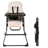 Ickle Bubba Flip Magic Fold Highchair Pearl Grey