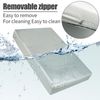 RV Vent Insulator Skylight Cover Reflective Shade Universal Camper White