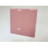 Carnation Pink Ceramic Tile 4.25 in Subway Square Mid Century Modern