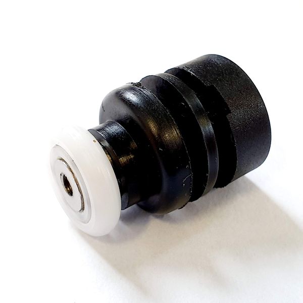 4 x Shower Door Rollers/Roller/Wheels/Runners Small Wheel Diameter Black 17mm L2