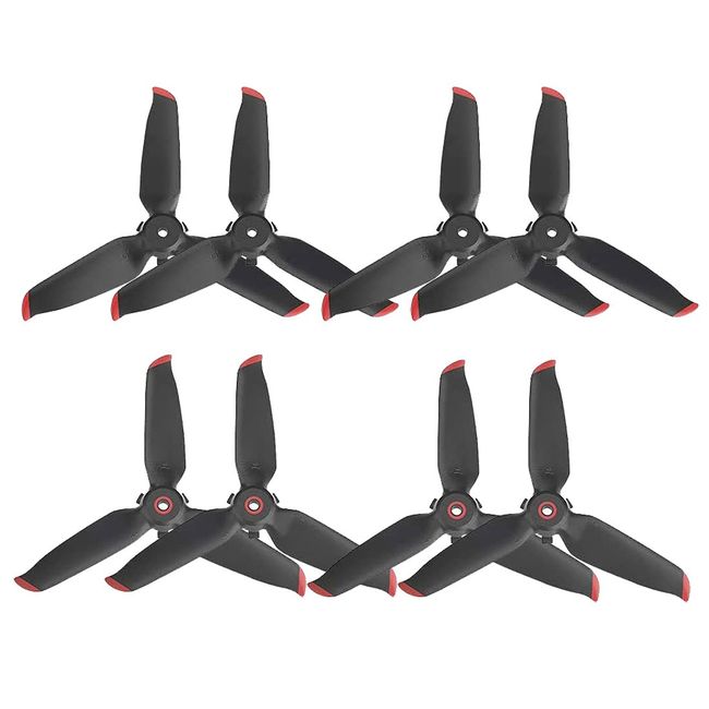 8 Pcs Propellers Replacement for DJI FPV Drone Accessories Low Noise Blades Props