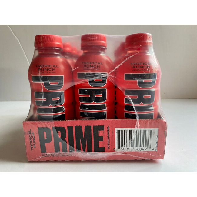 Prime Hydration Drink - Tropical Punch - 12 Bottles