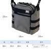 Abu Garcia Light Game Shoulder Bag, Various, coated grey