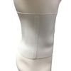 OTC Abdominal Binder, 10-Inch Chest and Rib Panel Support for Men and Women, Elastic, White, Large