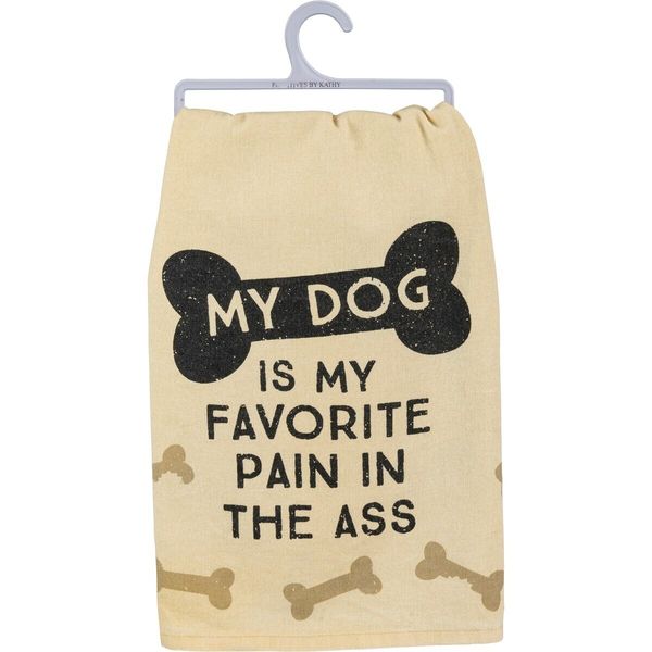 My Dog Is My Favorite Pain Kitchen Towel