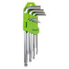 Sealey Siegen 9pc Long Ball-End Allen Key Hex Set - Metric - S01260