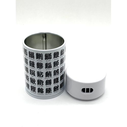 [Tea Container, Loose Leaf Tea sutokka- started] [Brown] [Powder Cans Set Pads Sushi Letters] [Content G – G For]