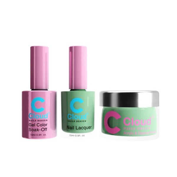 Chisel Cloud Trio Gel + Lacquer + Dip Powder #51