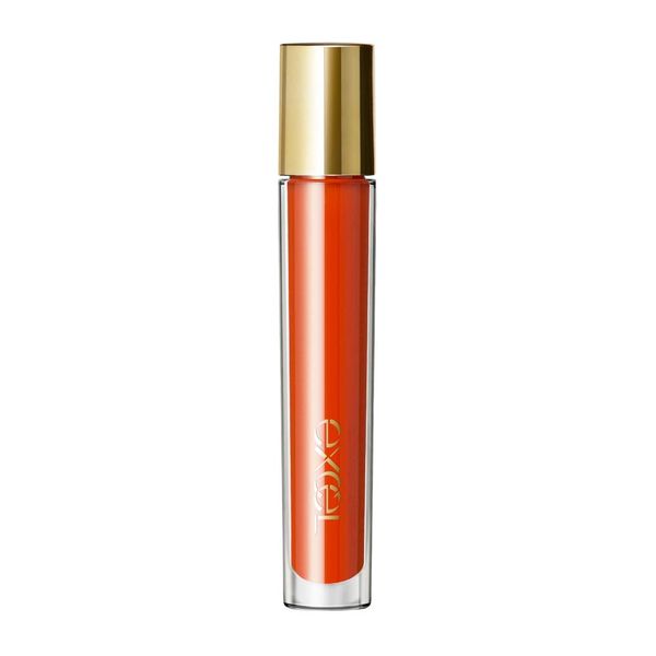 Excel GO05 Nuance Gloss Oil (Mango Kyui) Lipstick, Mango Kyui, 0.08 oz (2.2 g)