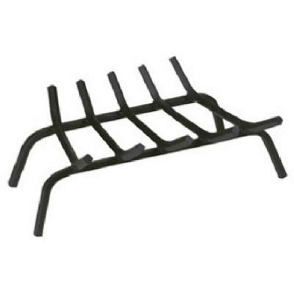 Panacea 15451TV 23" Black Wrought Iron Fireplace Grate