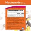 NOW Niacinamide 500mg,100 Capsules