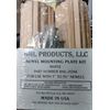 Stair Newel Post Steel Plate-Style Mounting Kit