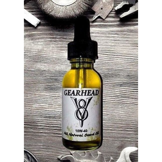 Beard Oil - Organic Mustache and Dry Skin Grooming Balm Hair Care - GEARHEAD