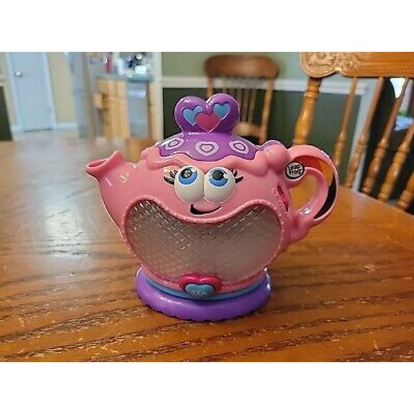 Leapfrog Leap Frog Musical Rainbow Tea Party Replacement Pink Tea Pot (TESTED)