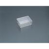 Nakabayashi CSD-BR3F Storage Clear Case, Capti Solid with Lid, L Square, Set of 3