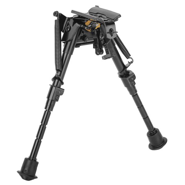 Caldwell XLA Pivot Bipod with Adjustable Notched Legs and Slim Folding Design for Easy Transport, Rifle Stability, and Target Shooting