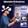 Adjustable Head Strap Compatible for PS VR2, Replacement Comfort Over Head Strap Balances Head Pressure Accessories for PSVR 2 Headset