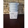 Ring Shower Curtain White 12pc,No SD-ORING-W3L,  Homebasix