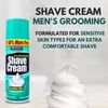 XtraCare Regular Sensitive Cream, Comfort Glide Formula for Men - 14oz (2-Pack)