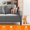 sourcing map 4 Pcs Sofa Armrest Covers Stretch Couch Armrest Cover for Chairs Sofas Couch Arm, Scratch-Resistant Sofa Arm Cover, Dark Gray