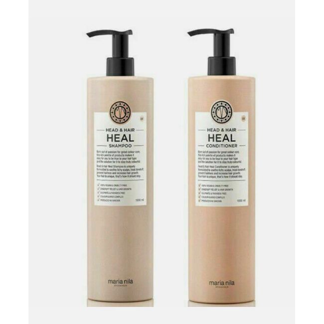 Maria Nila Head & Hair Heal Shampoo + Conditioner 33.8 oz