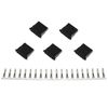 Maxmoral 5PCS Molex 4-Pin Female PC Power Connector Kit