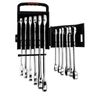12PC Ratcheting Wrench Set Chrome Vanadium Steel 72 Tooth Durable Tool Case New