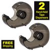 2 Each, Hand-Held Tape Dispensers For 1" Core Tapes