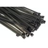 Pack of 100 small cable ties (Black) approx 100mm