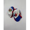 Puerto Rico Hair Bow (Large)