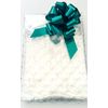 ShredAstic® Silver Dot Florist Cellophane Hamper Wrap with 30mm Pull Bow (5 Metres, Dark Green)
