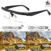 US Adjustable Dial Eye Glasses Vision Reading Glasses Care Includes Free Case