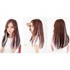 Bestechno Colored Extensions, 36 Colors in All, 5-Piece Set, Color Gradated, Easy, One-Touch Placement, Clip On Wig, Hairpiece -