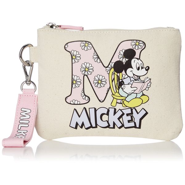 Milkfed MICKEY/POUCH Women's Pouch, White, white