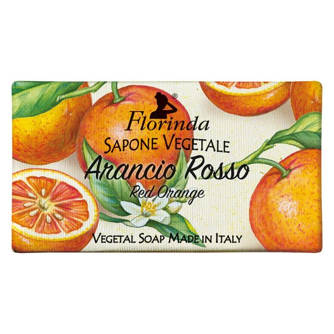 Florinda Soap, Red Orange, 6.7 oz (190 g)