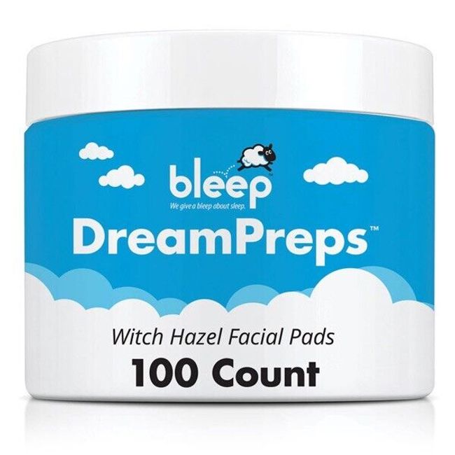 NEW Dream Preps Witch Hazel Pads - 100 Pads