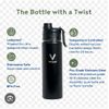 vitapod 22 ounce bottles white or black (please specify color by contact)