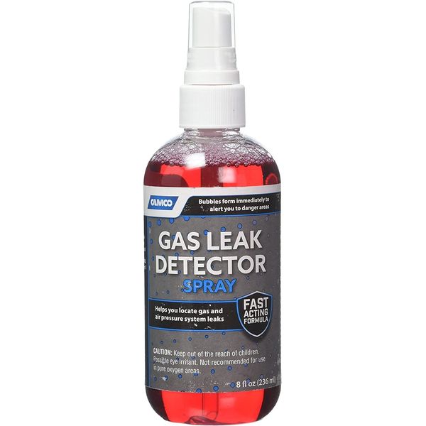 Camco 10324, Propane / Gas Leak Detector With Sprayer, 8 OZ