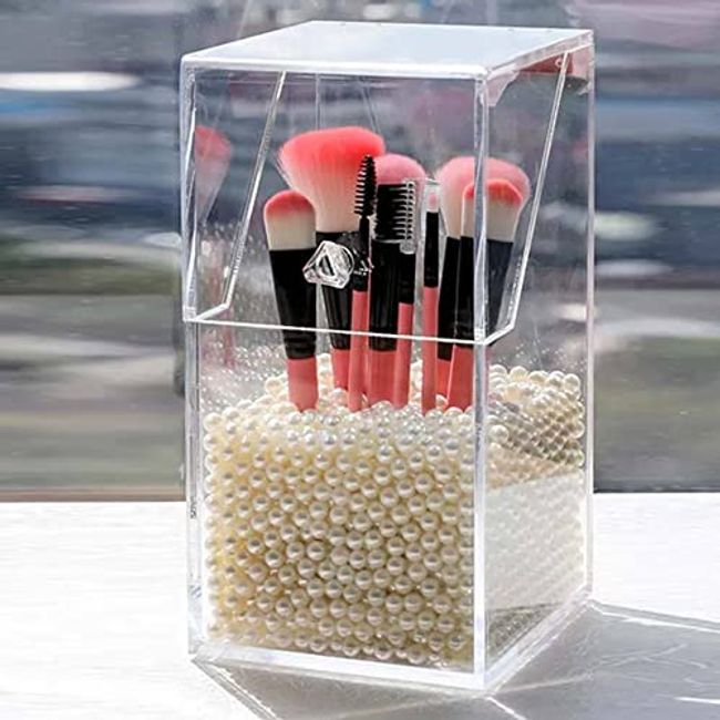 Makeup Brush Holder Dustproof Makeup Brush Organizer Pen Holder