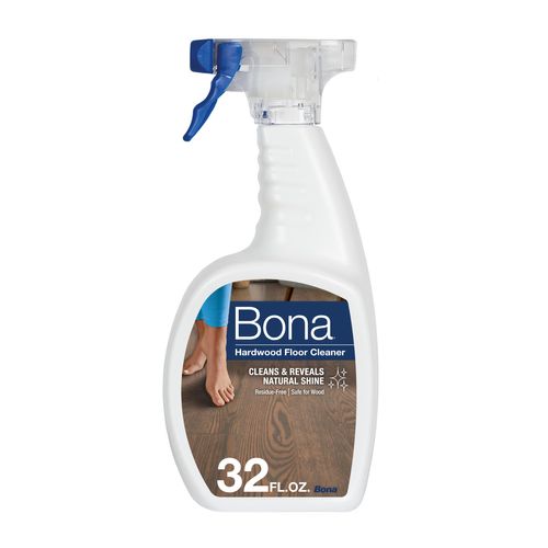 Bona Hardwood Floor Cleaner Spray - 32 fl oz - Unscented - Residue-Free Household Floor Cleaning Solution for Wood Floors