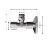 Schell Angle Valve, 19502 7