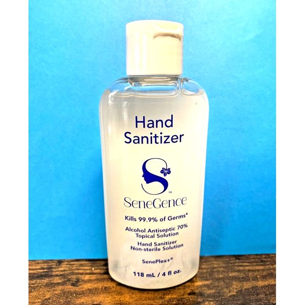 HAND SANITIZER * SeneGence * SenePlex+ * 4 fl oz * Kills 99.9% of Germs!